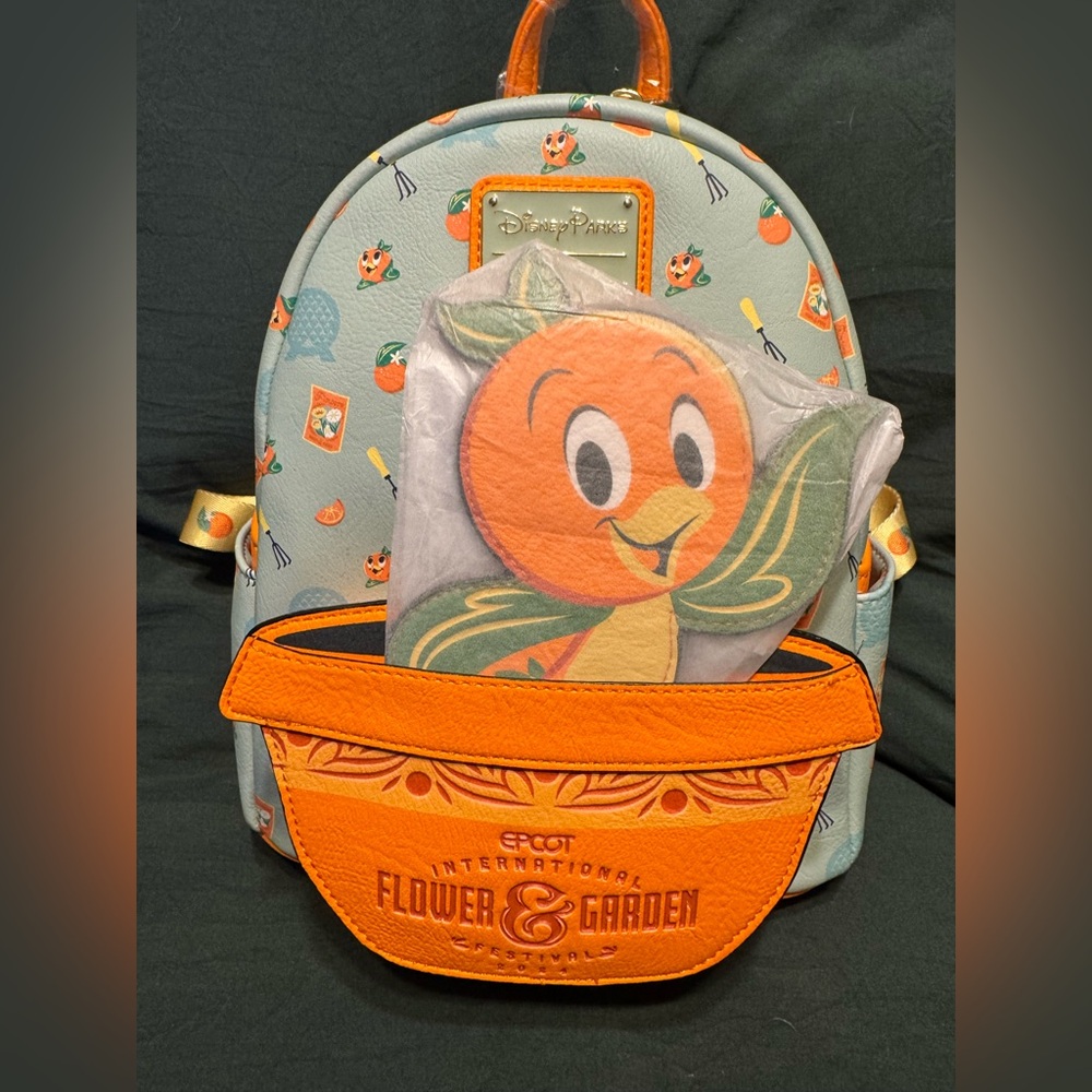 NWT 2024 flower and garden Epcot loungefly
